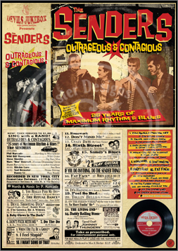 The Senders / Philippe Marcade / Poster Design by Sophie Lo, Poster, Graphic Design, Sophie Lo